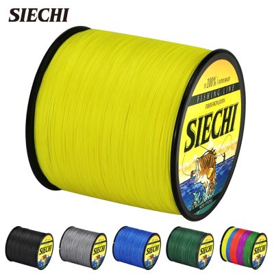 SIECHI Braided Fishing Line 8 Strands 500M PE Multifilament Cord fishing tackle 2020 For fishing japan Saltwater 20-88LB