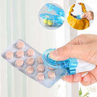 Creative แบบพกพา Pill Taker Anti Pollution Artifact Pill Popper ยา Dispenser Pill Taker ถ้วย Travel Medicine Organizer