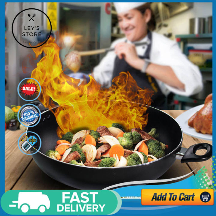 Chinese wok pan original Chinese wok pan non stick Chinese wok seasoned ...