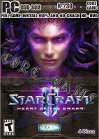 Star Craft 2 heart of the swarm เกมส์ คอมพิวเตอร์  PC โน๊ตบุ๊ค