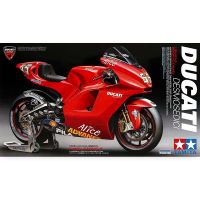 โมเดลรถ TAMIYA ประกอบแล้ว1/12 Ducati Desmosedici แข่งรถจักรยานยนต์14101ของเล่นแบบชุดสะสมการประกอบที่ได้รับการฟื้นฟูอย่างสูง