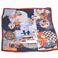 YUNBOBO Fashion Scarf 110x110cm Square Scarf Printed Scarf women Lady Shawl