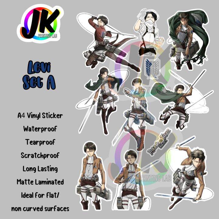 ANIME ATTACK ON TITAN SHINGEKI NO KYOJIN - HIGH GRADE LAMINATED