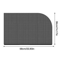 ที่คลุมกระบังแสงตาข่ายหน้าต่างรถยนต์กระจกบังแดดรถยนต์ป้องกันรังสี UV ระบายอากาศได้ดีกระจกบังแดดรถยนต์น้ำหนักเบาบังแดดหน้าต่างการปกป้องความเป็นส่วนตัวกันแดด ZYL3881