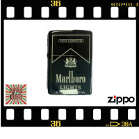 Zippo Black Matte Marlboro Lights, 100% ZIPPO Original from USA, new and unfired. Year 2020