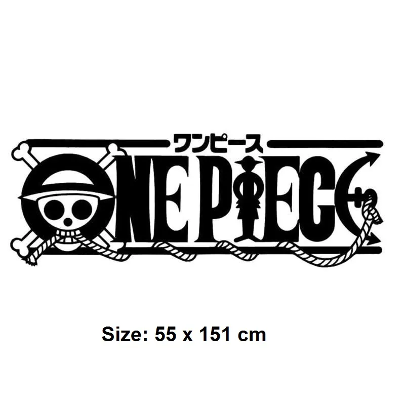 Decal Anime Logo One Piece - Decal Tranh Dán Tường Đảo Hải Tặc mẫu ...