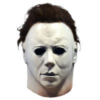 หน้ากาก Michael Myers 1978 ฮาโลวีนภาพยนตร์หน้ากากยางที่สมจริงหน้ากากสยองขวัญน่ากลัวหน้ากากคอสเพลย์หน้ากากปาร์ตี้เครื่องแต่งกาย