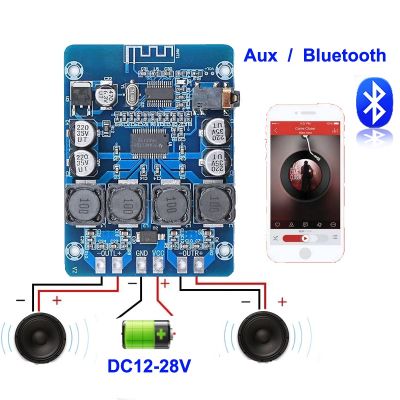 2x45W Class D Amplifie Rwith Bluetooth TPA3118 Audio Hifi Digital Power Amplify Stereo Receiver board Aux DIY