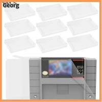 GEORG 10pcs สากลสากลสากล สำหรับ SNES สำหรับ N64 ปลอกหุ้มป้องกัน กล่องตลับเกม ตัวป้องกันป้องกัน จอแสดงผลตลับหมึก