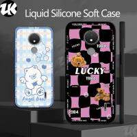 เคส Frosted For Nokia C30 X20 X10 C21 C01 Plus เคสโทรศัพท์ Lovely Bear ฝาครอบกันกระแทกซิลิโคนอ่อนนุ่มของกล้องที่ป้องกันเต็มรูปแบบ