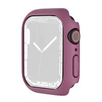 SmartPhonemall Shockproof TPU Protective Case For Apple Watch Series 8 / 7 41mm(Wine Red)