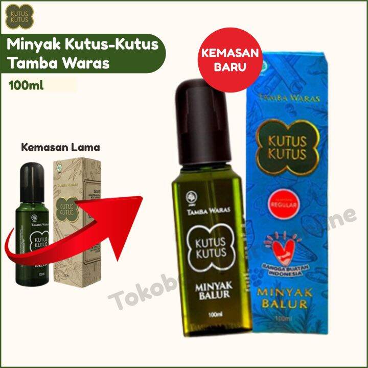 Minyak Kutus Kutus 100ml Minyak Balur Minyak Herbal Tamba Waras