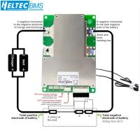 BMS อัจฉริยะ6S 7S 8S 80A 100A 18650แบตเตอรี่ลิเธียมไอออนแผ่นป้องกัน UART สำหรับ Ble สเก็ตบอร์ดกลางแจ้งอะไหล่สันทนาการ