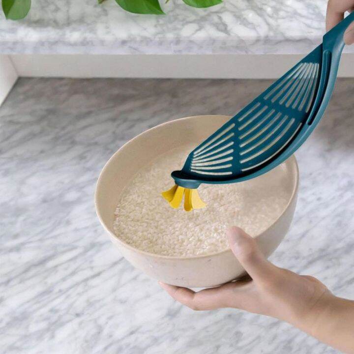 cc-rice-washer-sieve-plastic-colander-drain-with-handles-stirring-strainer-convenient-hanging-accessories