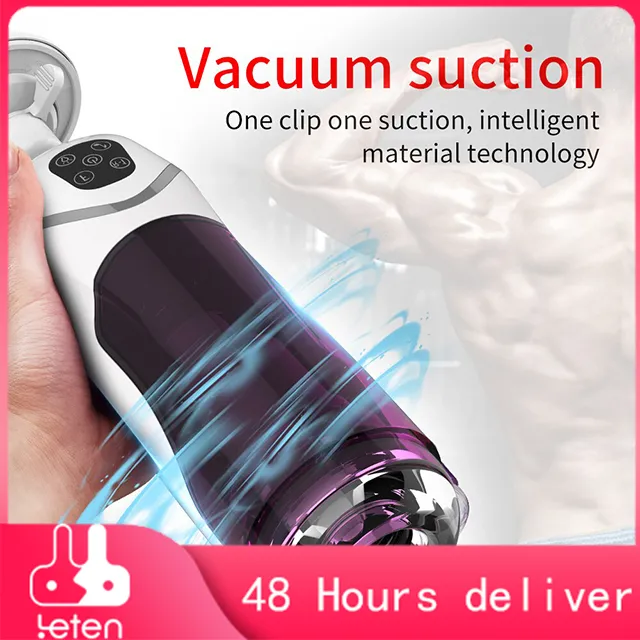 Leten Masturbator For Men Penis Pump Analog Womans Vagina Masturbation