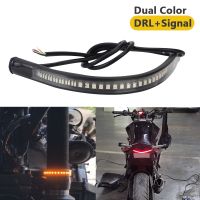 12V LED Strip Motorcycle Turn Signal Light Flashing Taillight DRL Day Running Lamps Blinker Indicator Car Accessories Universal