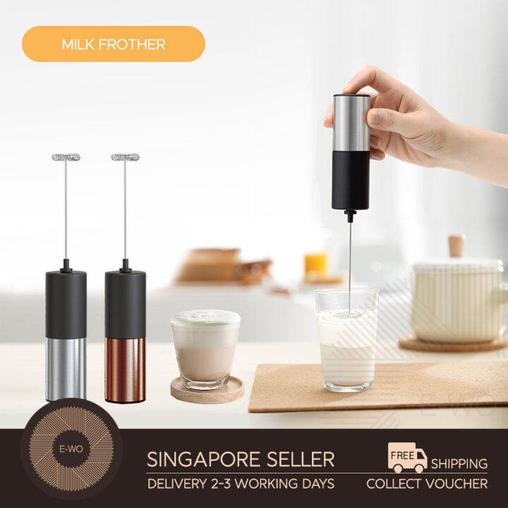 Electric Handheld Milk Frother, Milk Foam, Portable Blender or Mixer