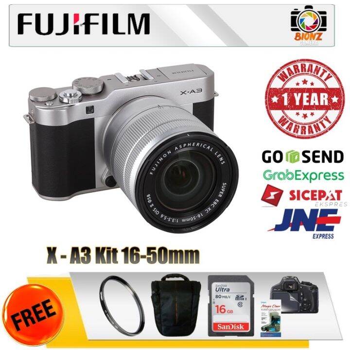 Fujifilm xa3 kit 1650mm Lazada Indonesia