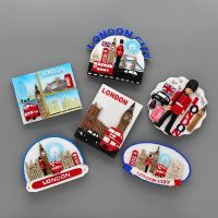 London Souvenir magnetic 3d refrigerator stickers British soldier bus London Bridge fridge magnets World tourism souvenirs gifts