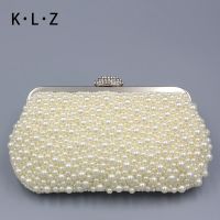 Celebrity Dinner Pearl Small Bag Women Matching Cheongsam Clutch Chinese Handbag Evening Dress Clutch Banquet 【JYUE】