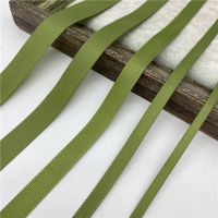 【LZ】▦  Army Green Grosgrain Ribbon para Decoração Arcos para Artesanato Embrulho de presentes Casamento Natal 5ayrds 6mm 10mm 15mm 20mm 25mm 38mm 50 milímetros