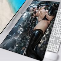 Automata Sexy NieR: Large Gaming Anime Mouse Pad Sexy Girl Big Ass Big Tits Keyboard Mat Table Mat Mousepads with Lock Edge