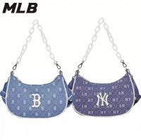 MLB ✨ของแท้ Outlet ?กระเป๋าny  ทรง hobo  ใส่โทรศัพท์ได้ทุกรุ่น อะไหล่ปั้มทุกจุด