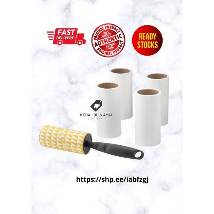 New Promo READY STOCK IKEA BASTIS Lint Roller Refill IKEA Roller