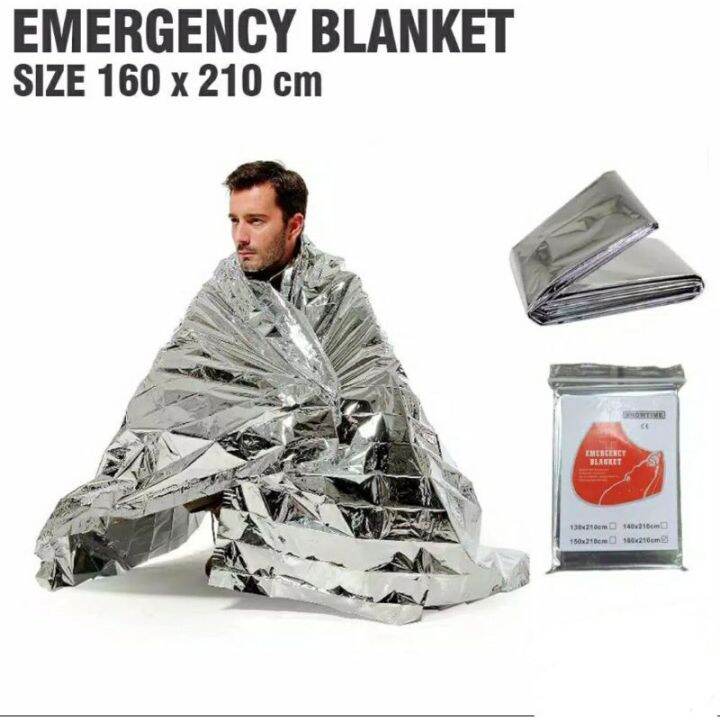 THERMAL ALUMINIUM BLANKET EMERGENCY BLANKET ALUMINIUM FOIL THERMAL