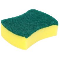 30pcs Multi- Double-faced Sponge Scouring Pads Dish Washing Scrub Sponge Stains Removing Cleaning Scrubber Brush for Kitchen Garage Bathroom