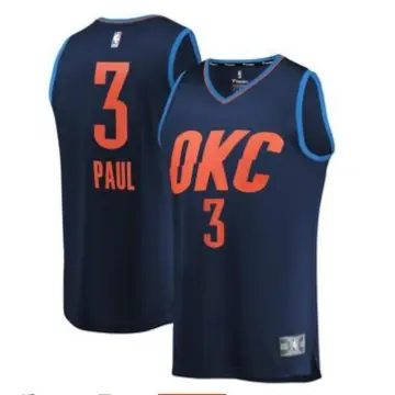 NBA_ Jersey Men Oklahoma''City''Thunder''Basketball Chris Paul