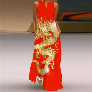 Amazon.com: YAROVA Womens Chinese Dress -Red Lace Qipao Mid-Length Chinese  Style Traditional Cheongsam Wedding Banquet Clothing Summer Short Sleeve  Slim Elegant Retro Dresses,Red,M : Clothing, Shoes & Jewelry