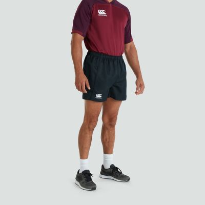 Rugby Shorts, Canterbury Advantage Shorts Black, Top Rated #1, Authentic, Size XXS and XS
