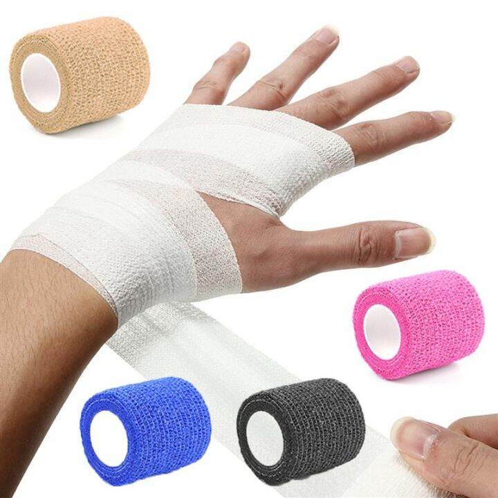 Self Adhesive Elastic Bandage First Aid Tape Wrap Lazada