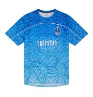 {Mens clothing} Trapstar Monogram Football Jersey Tee Men Women HighT-Shirt Short Sleeve T Shirt Tops