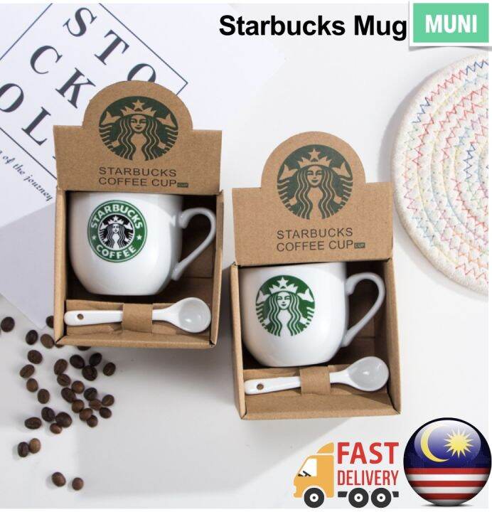 Gift Set Starbucks Mug Starbucks Cup Starbucks Cawan Starbucks Ceramic