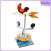 Gociy ไก่ตัวผู้ Weathervane ทิศทางสภาพอากาศแบบ DIY สำหรับของเล่นเพื่อพัฒนาการของขวัญสุดสร้างสรรค์