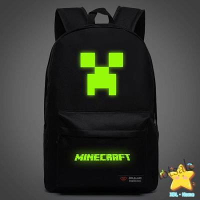 【hot sale】❀☸♦ C16 【Minecraft】beg sekolah budak lelaki perempuan goos birthday for kids My World Bag Backpack Student Childrens Elementary School