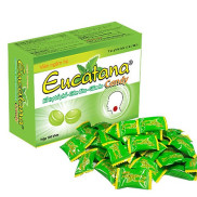 HỘP Kẹo ngậm ho Eucatana - Hỗ trợ bổ phế, giảm đờm, giảm ho Hộp 100 Viên