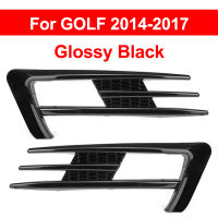 Carbon Fiber Car Fog Light Cover For Volkswagen VW Golf 7 MK7 2014 2015 2016 2017 2018 2019 2020 Lamp Grille Bumper Protector