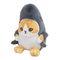 Shark Cat Stuffed Animal 20cm/8inch Kawaii Cat Plush Toy Soft Japanese Anime Derivative Plush Doll for Photography Props Kid Funny Gift grand