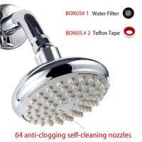 Hotel Engineering 4-Inch Single-Function Shower Nozzle Air Intake Oxygen-Containing Water-Saving Rain Shower Small Nozzle