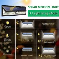 4400Mah 180 LED Powerful Solar Light Outdoor Motion Sensor Wall Light Waterproof Garden Lamp Spotlights For Garden Path Street