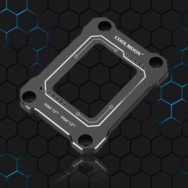 coolmoon-โลหะผสมอลูมิเนียมแก้ไขการแก้ไขการโค้งงอของซีพียู-lga1700-bcf-ที่วางซีพียูแก้ไขอุปกรณ์เสริมสำหรับซีพียูรุ่น12-13-intel