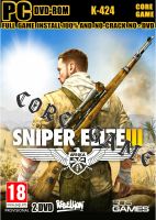 sniper elite 3 แผ่นเกมส์ แฟลชไดร์ฟ เกมส์คอมพิวเตอร์  PC โน๊ตบุ๊ค