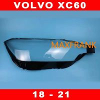 HEADLAMP COVER HEADLIGHT COVER LENS HEAD LAMP COVER ฝาครอบไฟหน้าสำหรับ VOLVO XC60 18-21ฝาครอบไฟหน้าฝาครอบเลนส์ไฟฉายคาดศีรษะ