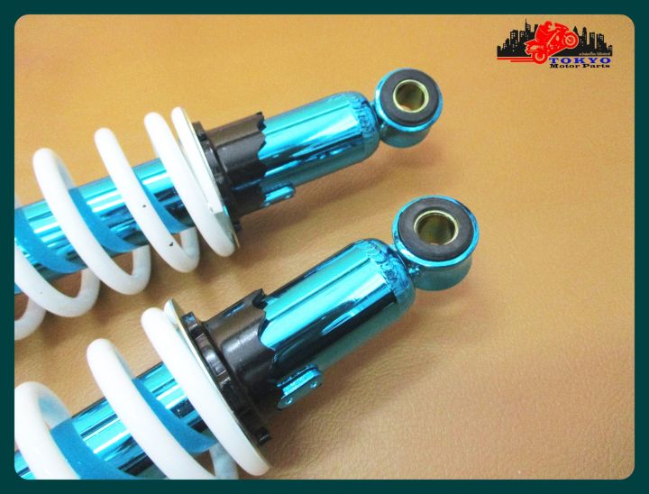 honda-chaly-cf50-cf70-dax-st50-st70-rear-shock-set-blue-amp-white-โช๊คหลัง-สปริงขาว-กระบอกฟ้า-สินค้าคุณภาพดี