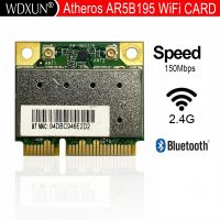 AR5B195เริ่มต้นครึ่ง MINI PCI-E Atheros สำหรับ Azurewave 150Mbps + บลูทูธ3.0การ์ดเน็ตเวิร์ก