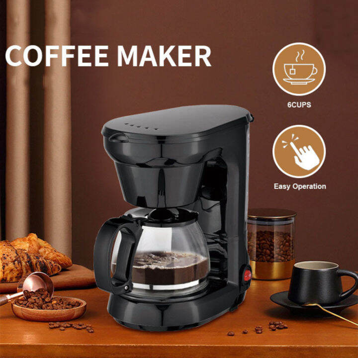 650w Automatic Drip Coffee Maker 750ml Large Capacity Espresso Machine