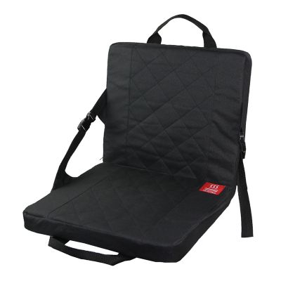 Foldable, Bleacher Chairs,Heated Stadium Seats,Pearl Cotton Extra Thick Padding, with Shoulder Straps,NO